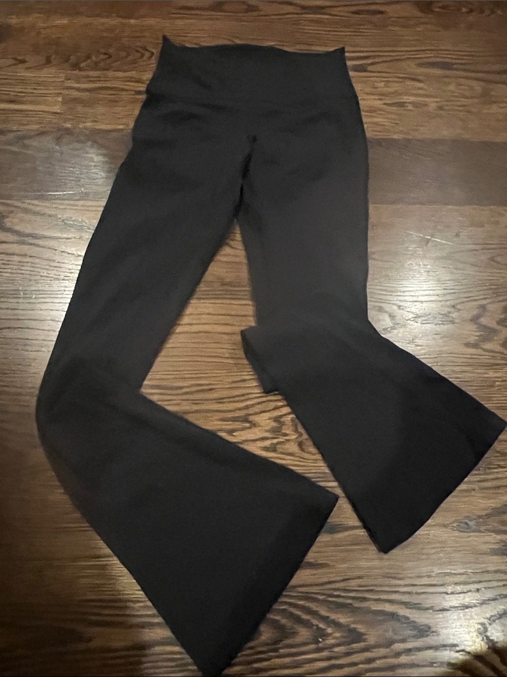 lululemon athletica Black Bootcut Flare Yoga Pants